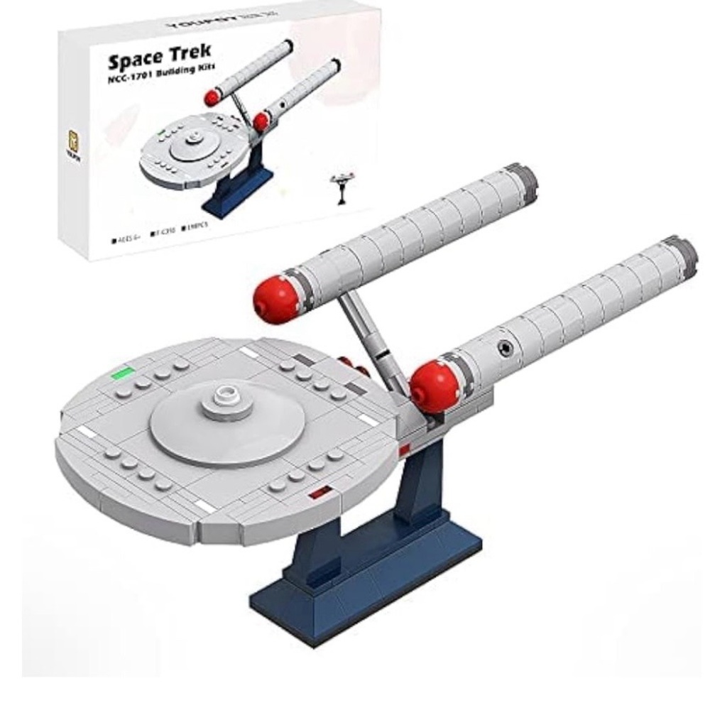 Starship Building Kits, Spaceship Building Toy for 6+ Year Old Girls and Boys
